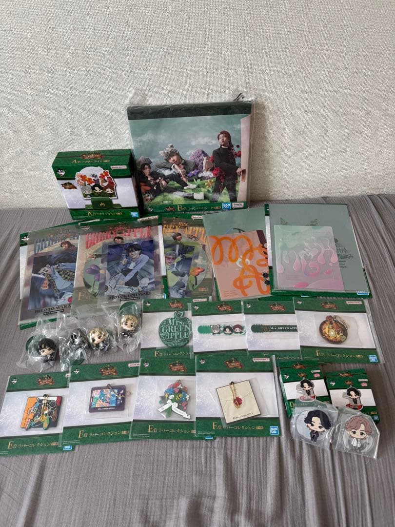 Mrs. GREEN APPLE ミセス　1番くじ　くじ A B C D E F