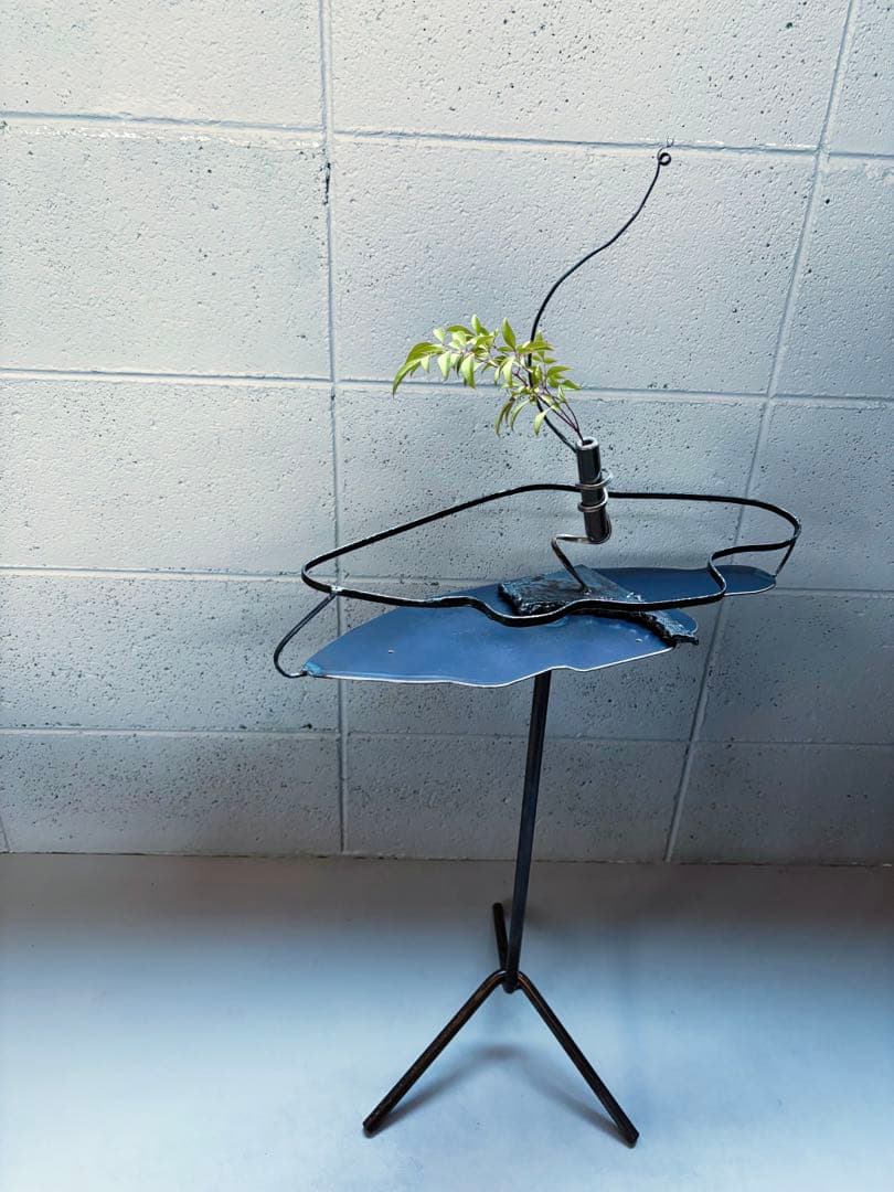 貝塚伊吹サイドテーブルコーヒーテーブルナイトテーブル観葉植物一輪挿ハンドメイド