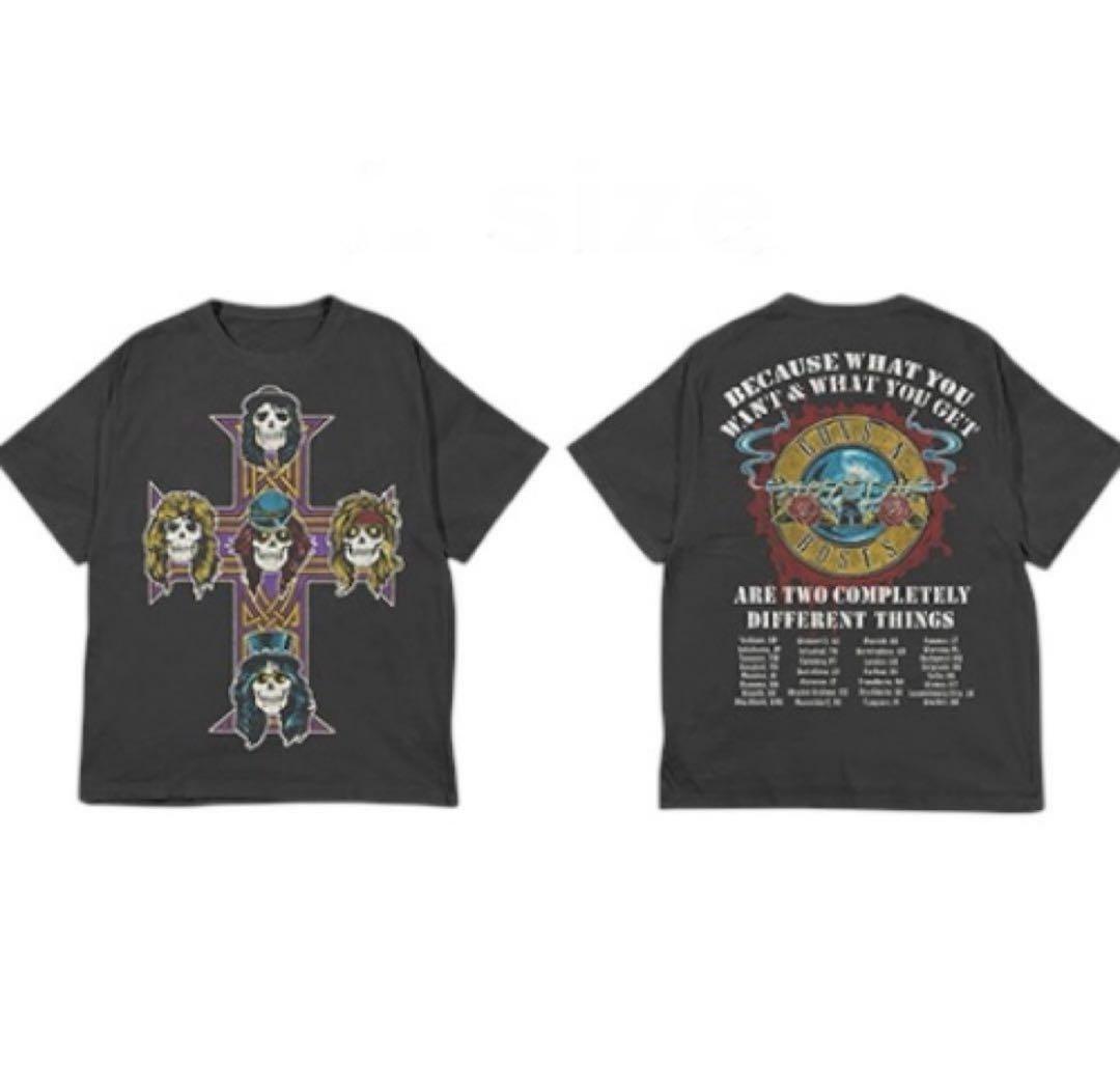 新品 GUNS (ガンズ・アンド・ローゼズ) 2025 ツアーTシャツ　Mサイズ