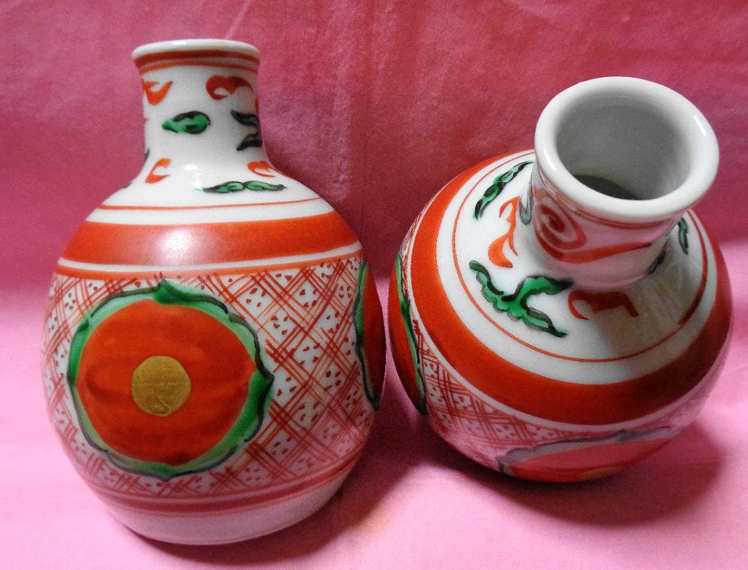 九谷焼窯元　須田菁華　酒器 木箱付き