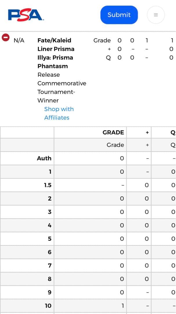 非売品 世界で1枚 PSA10 プリズマ ファンタズム トレカ ヴァイス 優勝
