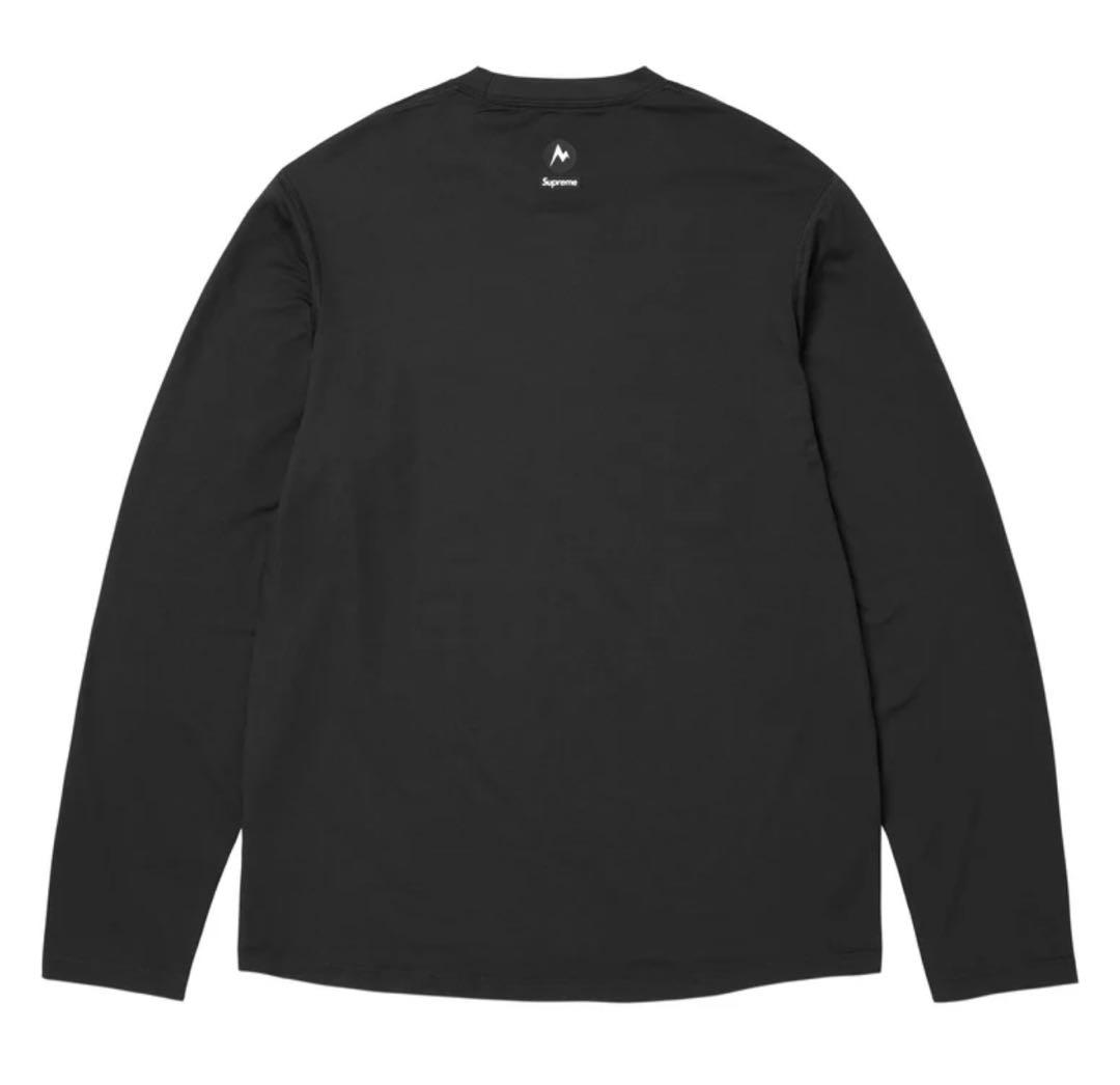 Supreme/Marmot ブラック ロングスリーブ Tシャツ M