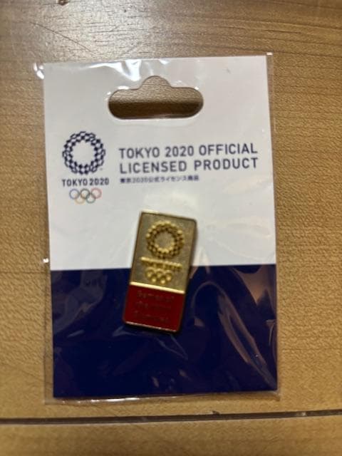 東京2020　ピンバッジ　オリンピックエンブレム