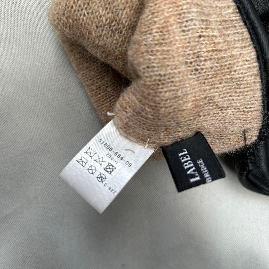 新品 バーバリーブラックレーベル 本革手袋 メンズ 紳士物