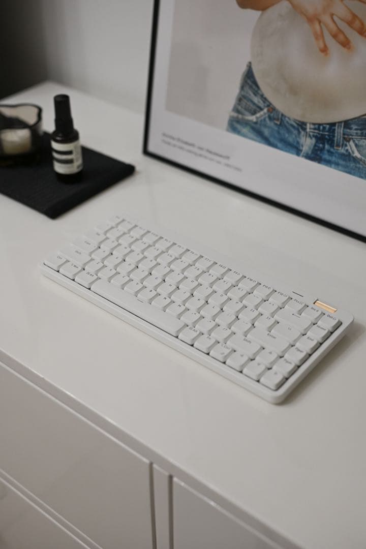 美品 lofree flow lite84 オフホワイト