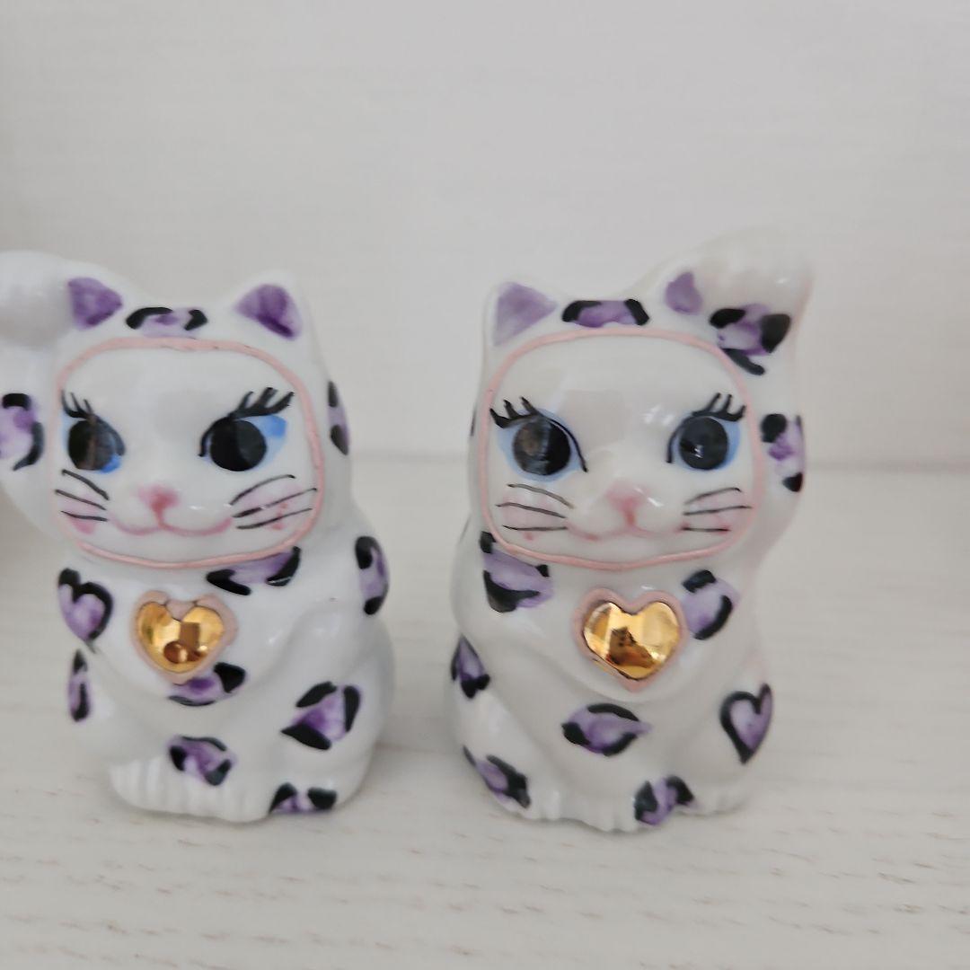 九谷焼　招き猫