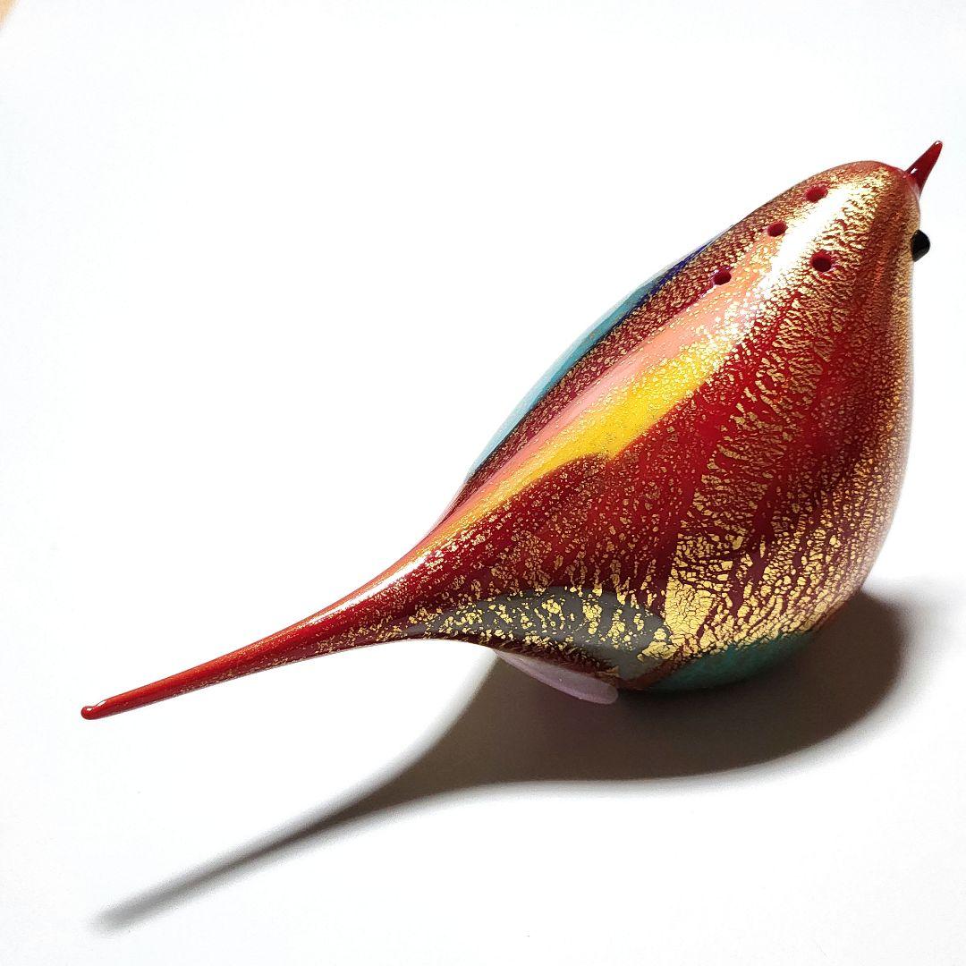 Murano ムラーノガラス 小鳥 塩入れ ベネチアンガラス 現地購入