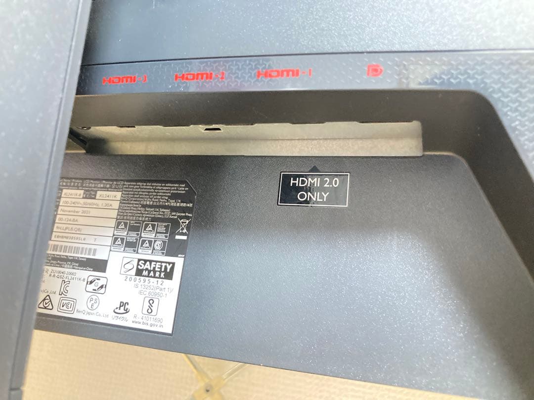 ☆BenQ ベンキューXL2411K ゲーミングモニター 24インチ ZOWIE