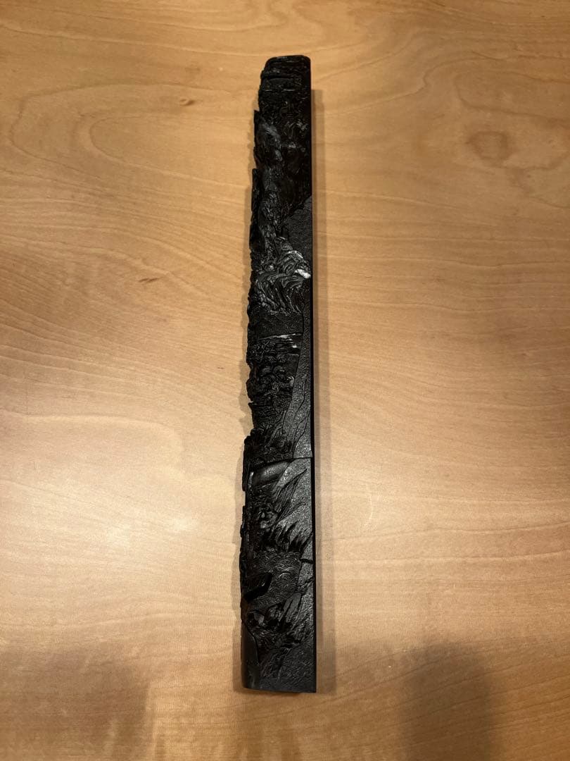 文鎮　工芸品　美術品　中国　岩道