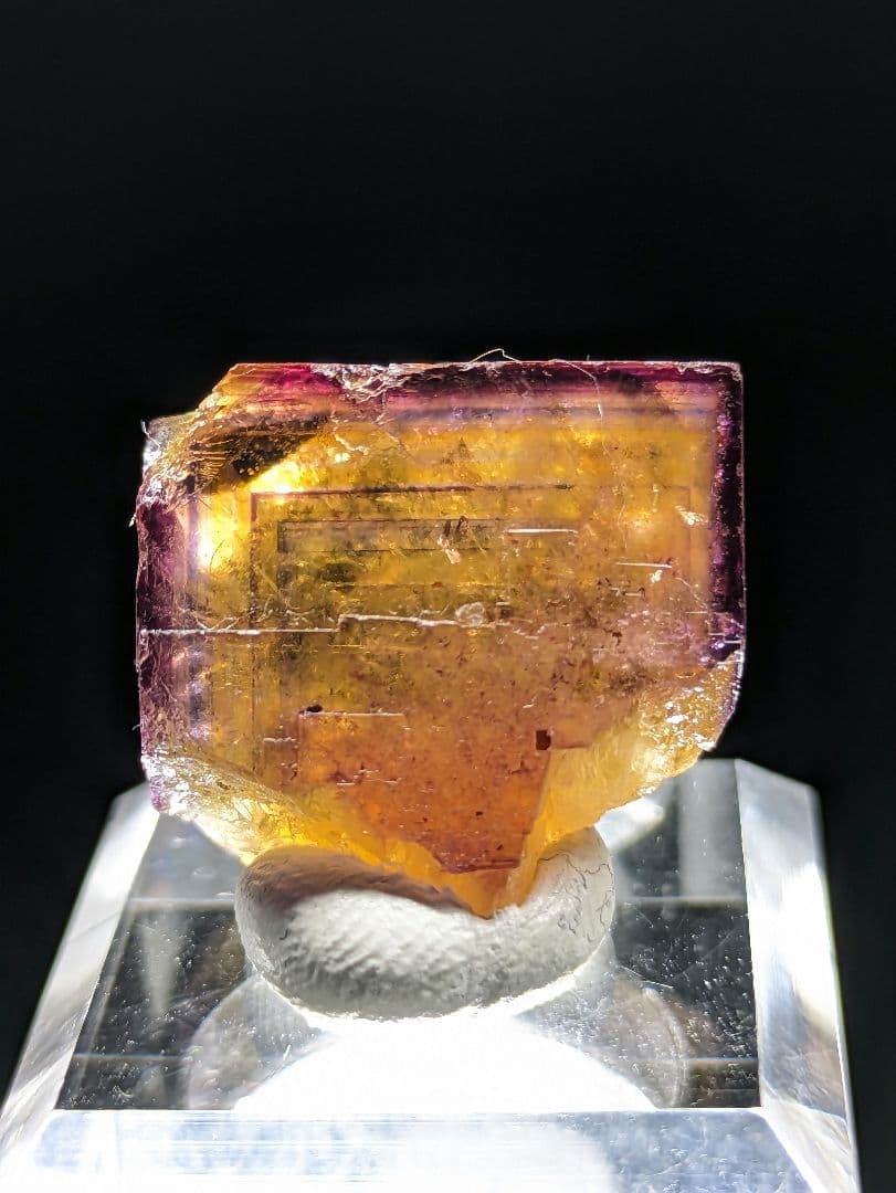 【トリカラー】CH5630-2ドイツ Frohnau産 フローライト 蛍石