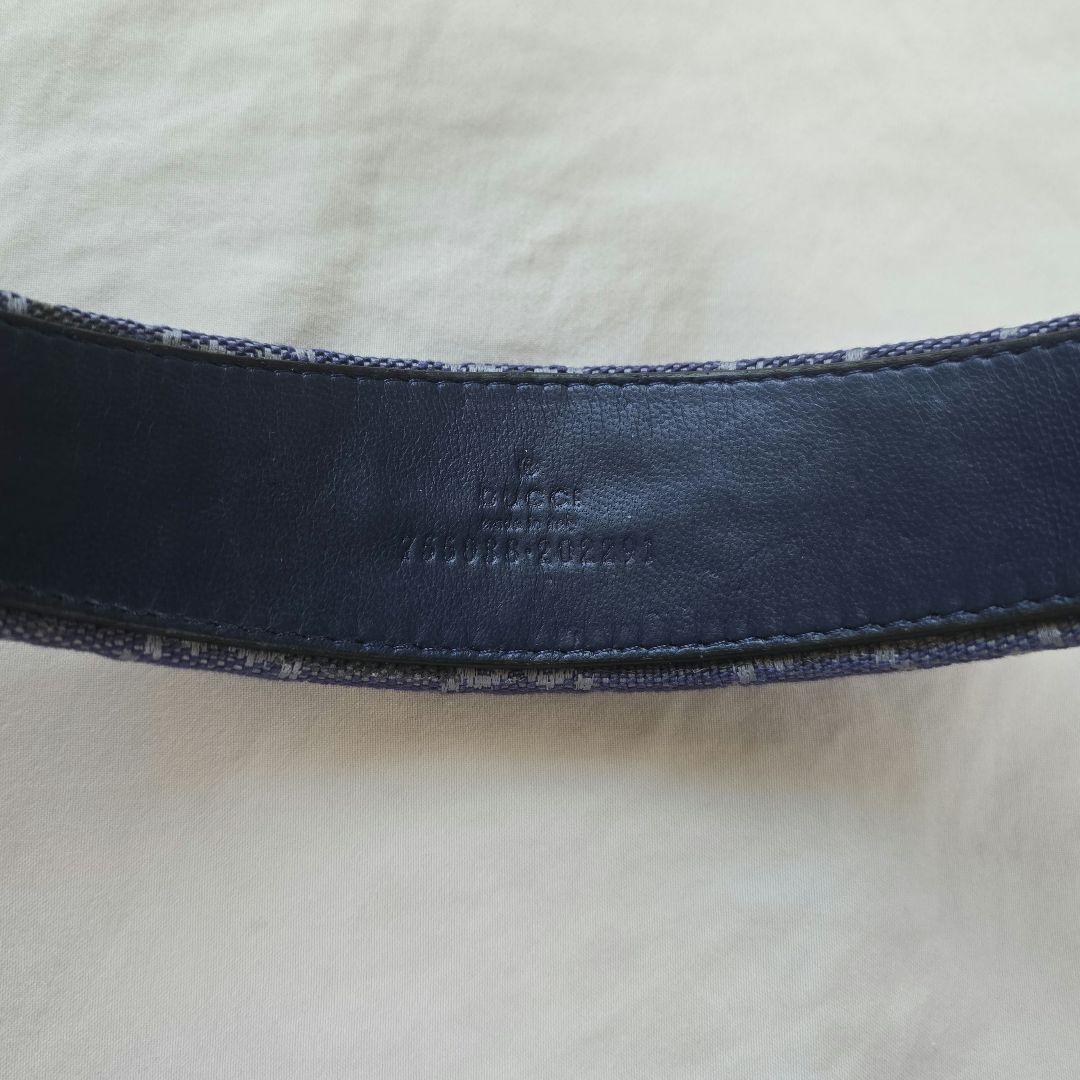 GUCCI カチューシャ ヘアバンド ブルー ネイビー 保存袋