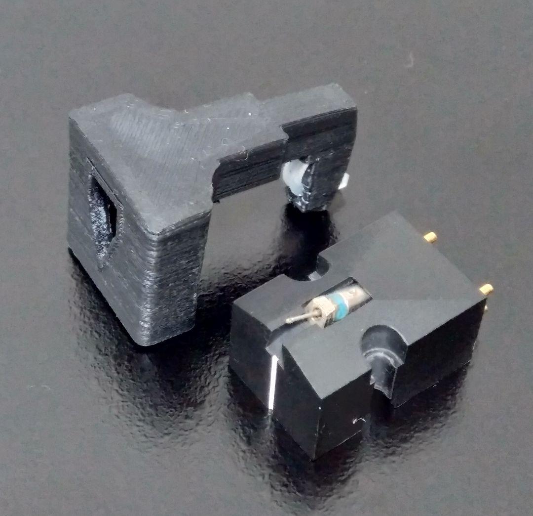 デノン MCカートリッジ DL-103 パイオニアヘッドシェル セット音質良好