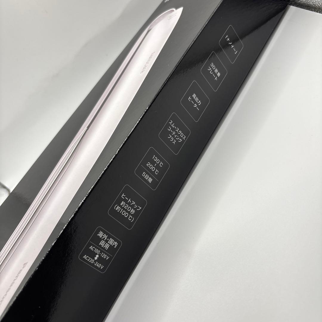 Panasonic ストレートアイロン ナノケア EH-HS0J-W（白）