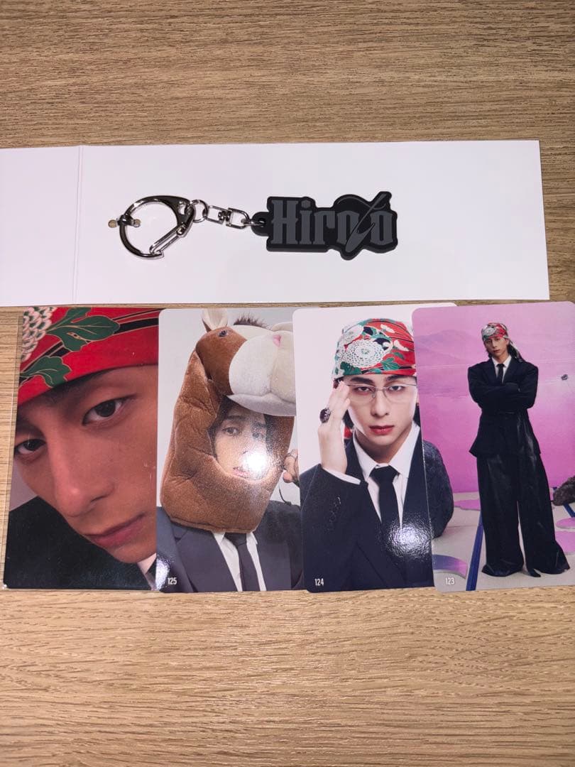 INI NewYear POP UP西洸人 ネームキーホルダー トレカ コンプ