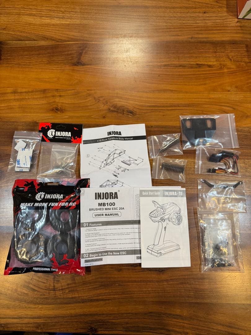 Traxxas TRX4M INJORA ロックタランチュラ　トラクサス1/18