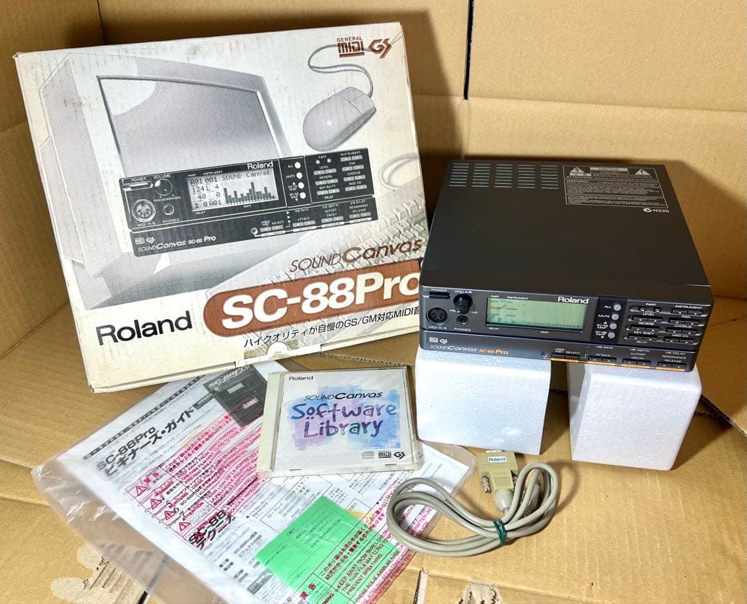 「美品」Roland SC-88Pro/G 音源モジュール