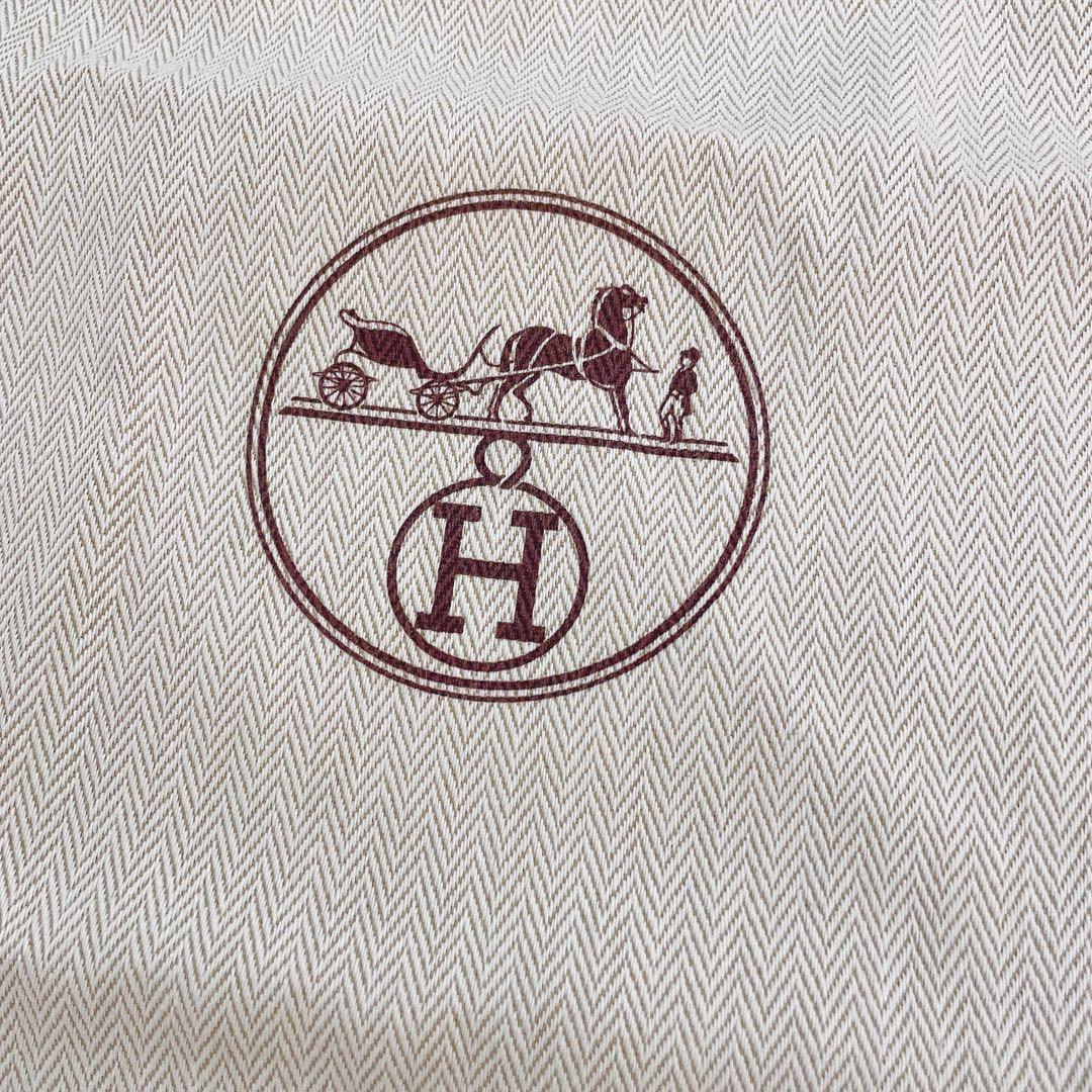 未使用品　HERMES 保存袋　巾着袋　45×46 付属品