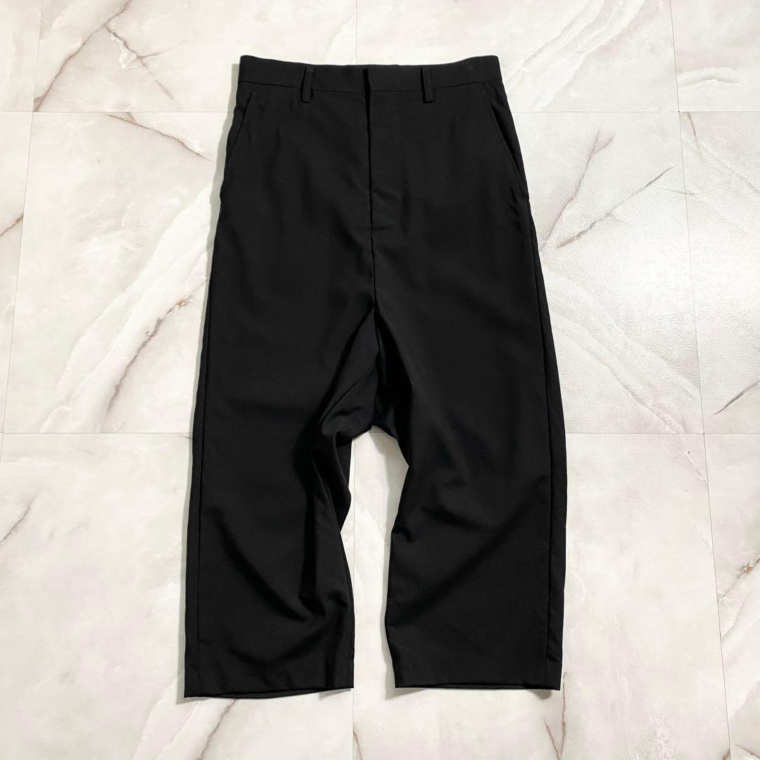 A17273 美品 ジュンヤワタナベコムデギャルソン サルエルスラックス 黒XS