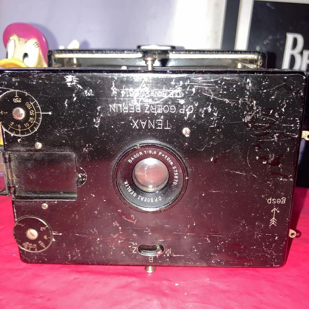 ヴィンテージ蛇腹TENAX C.P GCERZ BERLINフィルム機能動完動品