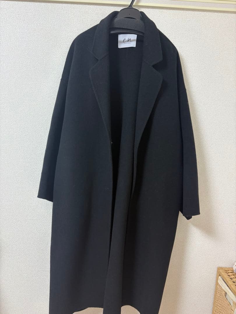 evernavy ロングコート Mサイズ ブラック