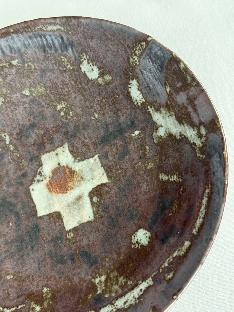 小野哲平6.5寸皿 クロス小 未使用品