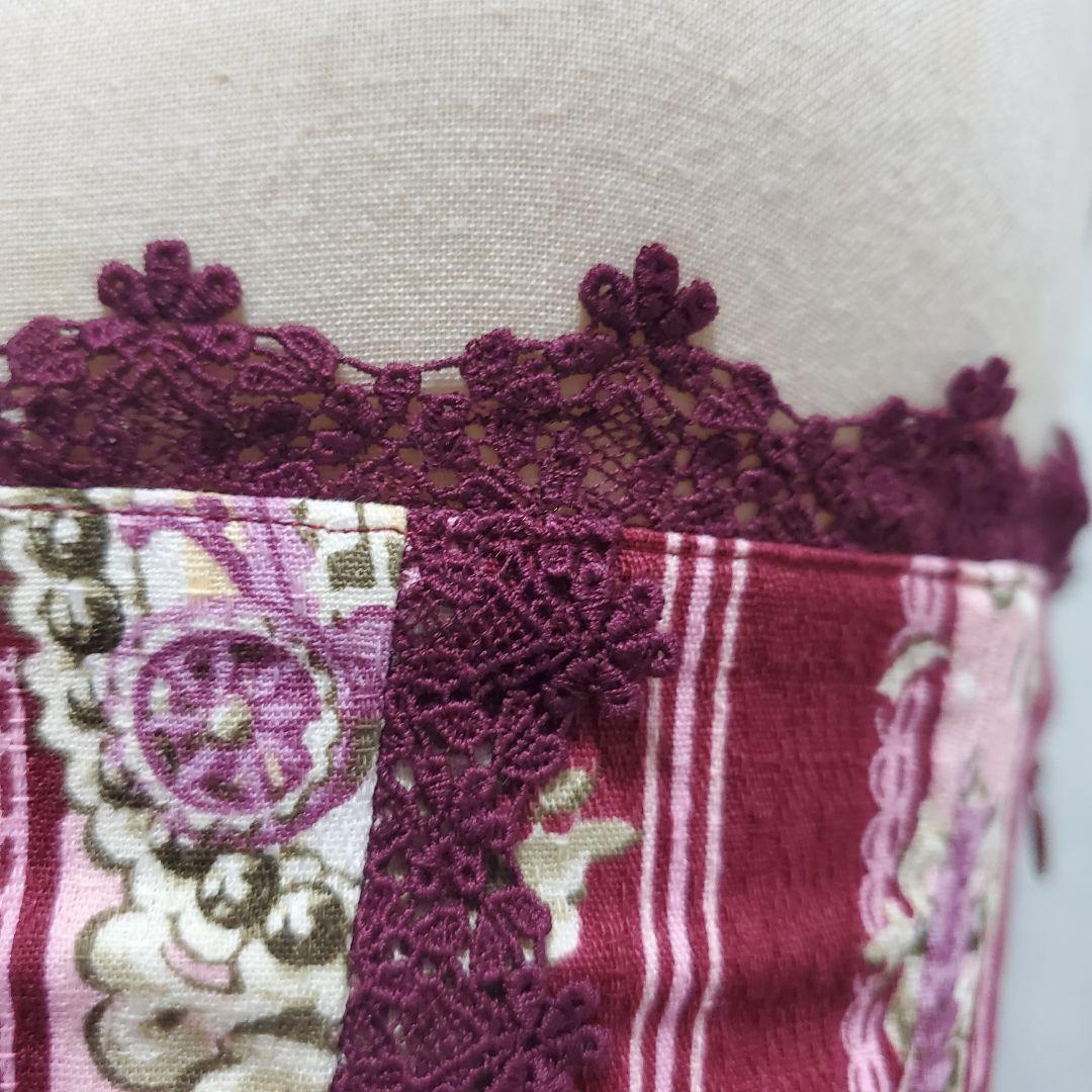 アリスアンドザパイレーツ Queen's coach柄コルセットスカート ボンネ