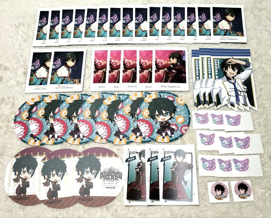 あんスタ　影片　みか　紙類セット