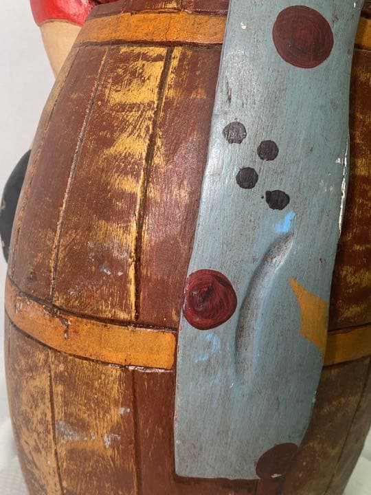 Q 1点物　輸入　大型　彫刻　ヴィンテージ　ピエロ