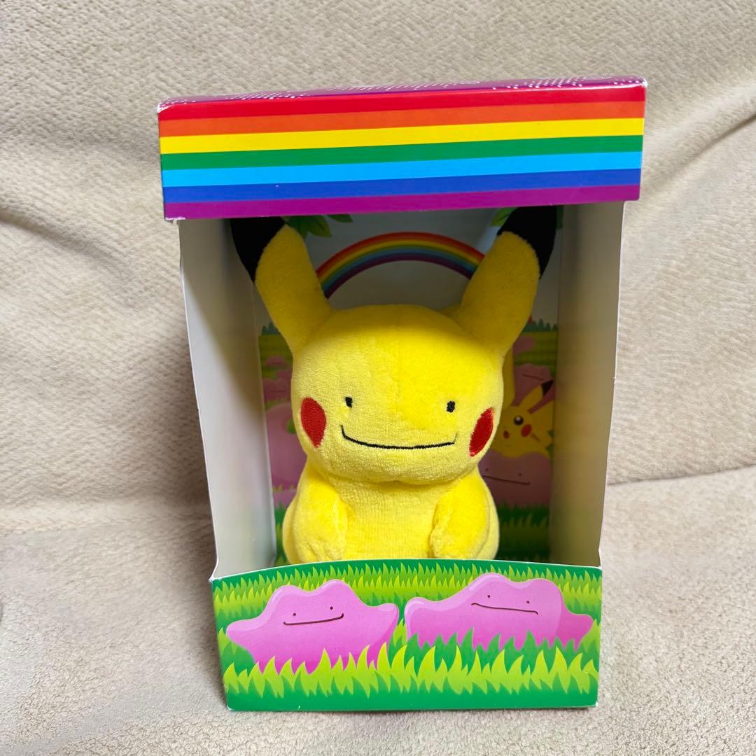 メタモン ピカチュウ ぬいぐるみ マスコット ポケモン 箱付き