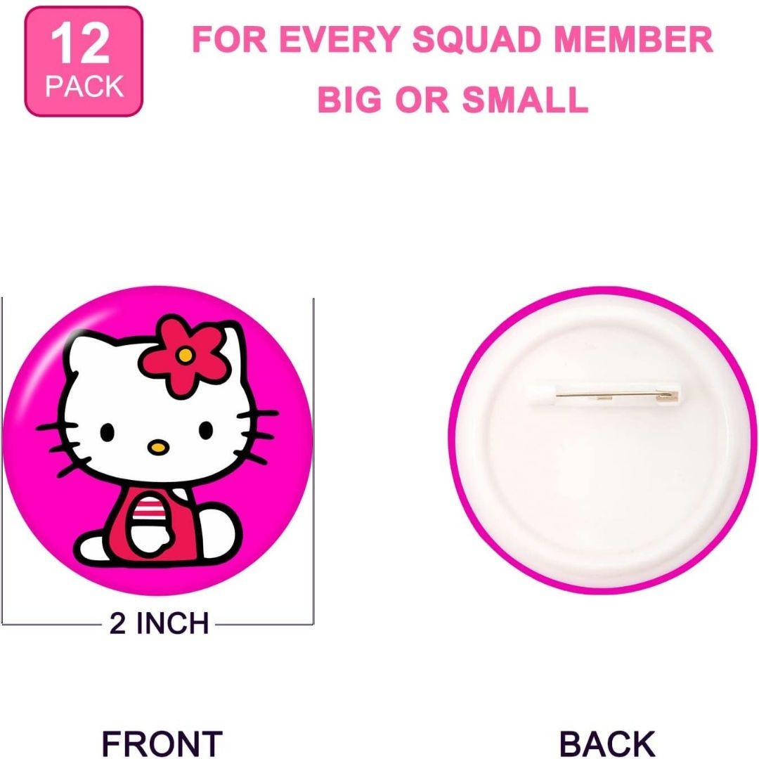 ✨新品未使用 キティ 缶バッジ キーホルダー シール バンド