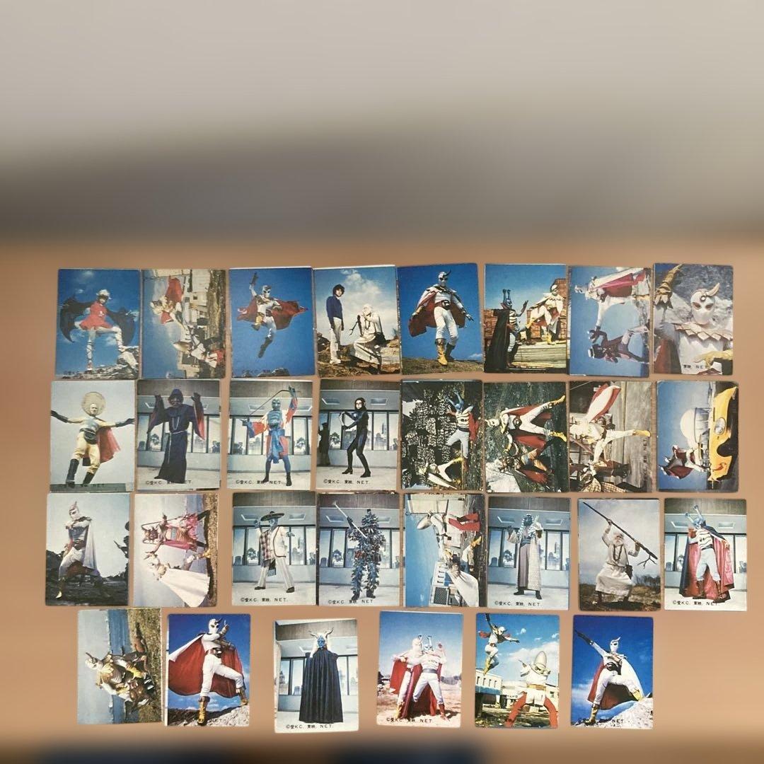 昭和レトロ★駄菓子屋★コンドールマン★ミニカード★ 全30種揃い タカトク