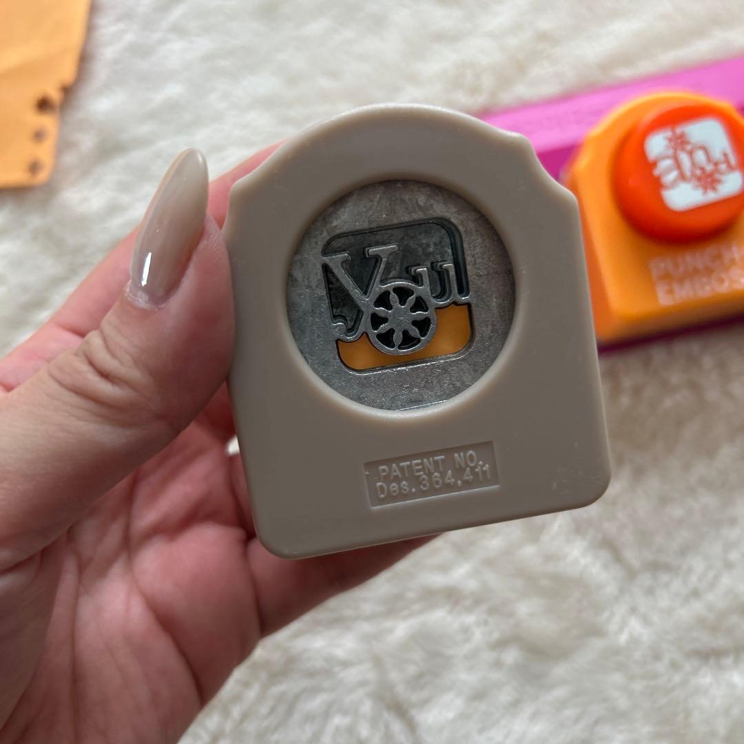 PUNCH ＋ EMBOSS TRIO  クラフトパンチ