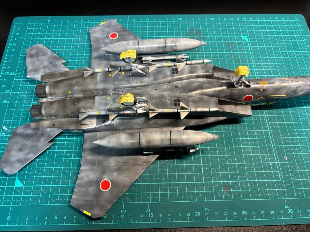 戦闘機　プラモデル完成品　ハセガワ　1/48 F-15J イーグル　航空自衛隊