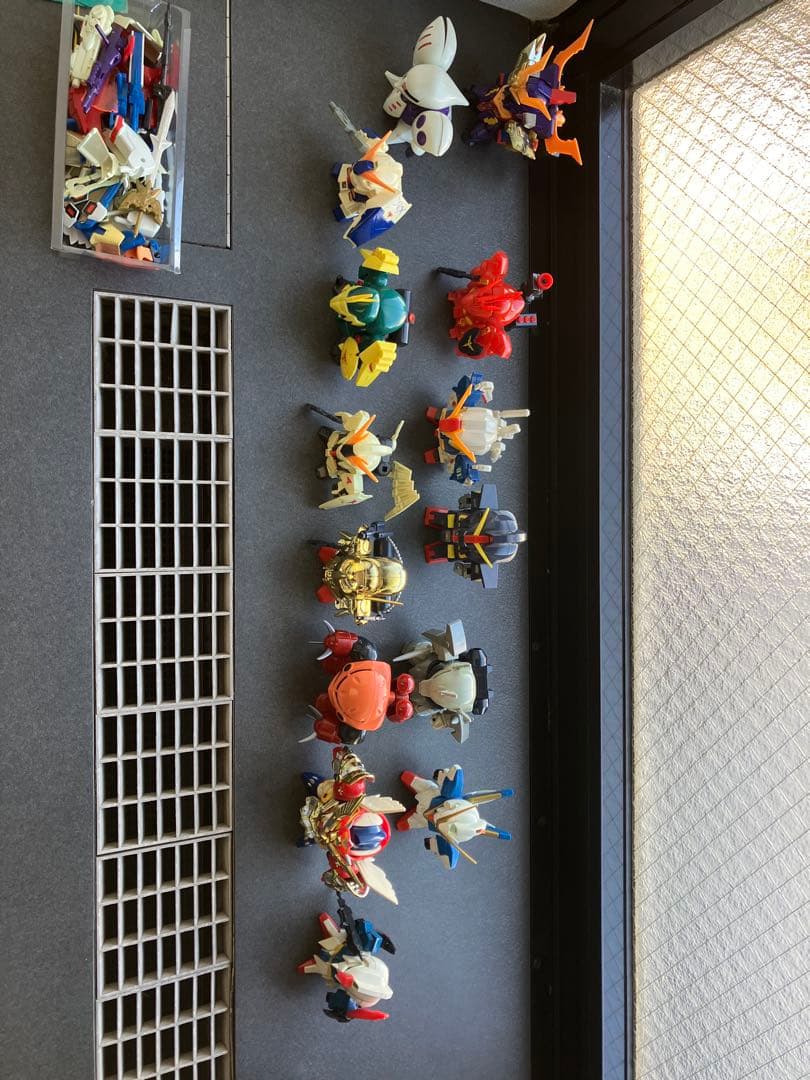 SDガンダム　組み立て済みプラモセット