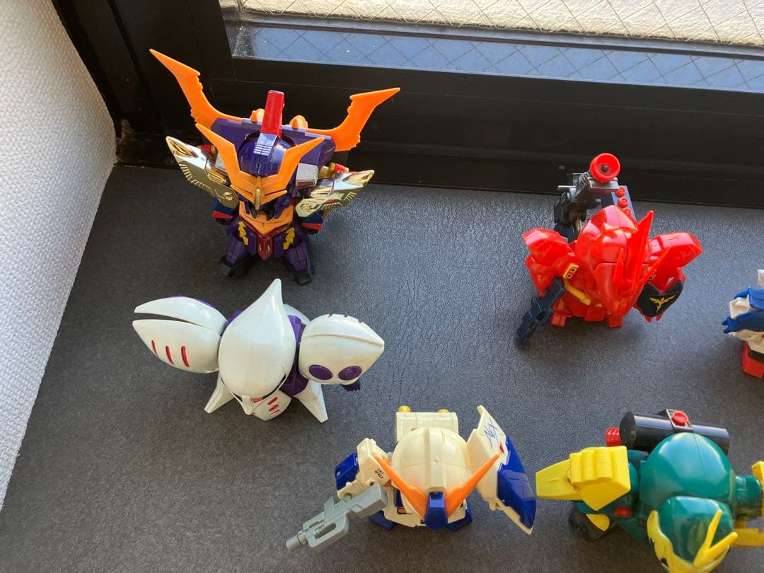 SDガンダム　組み立て済みプラモセット