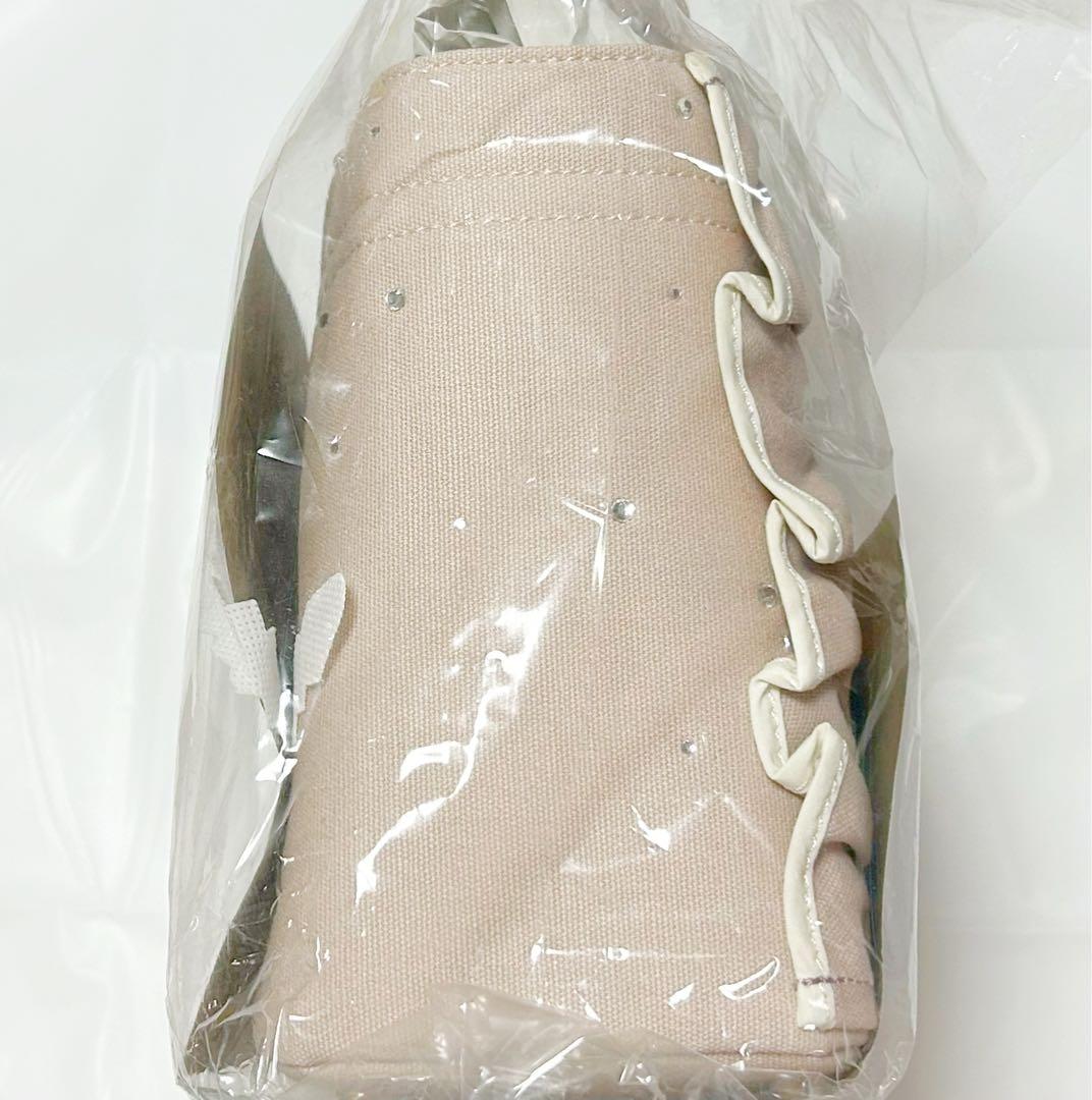 JILLSTUART ビジューフリルトート ピンクポッピン