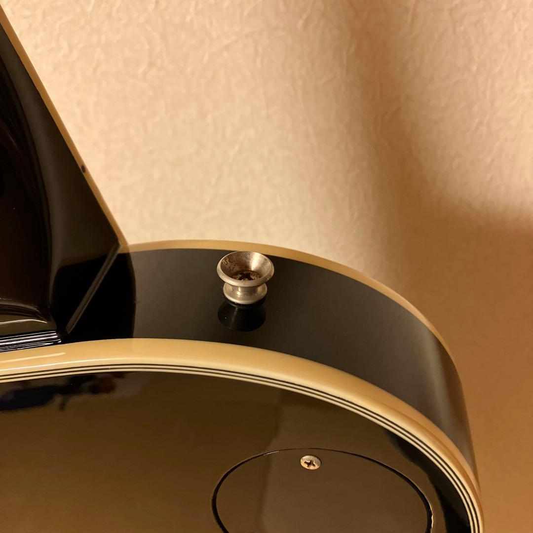 Burny レスポールカスタムタイプ ブラック×シルバー