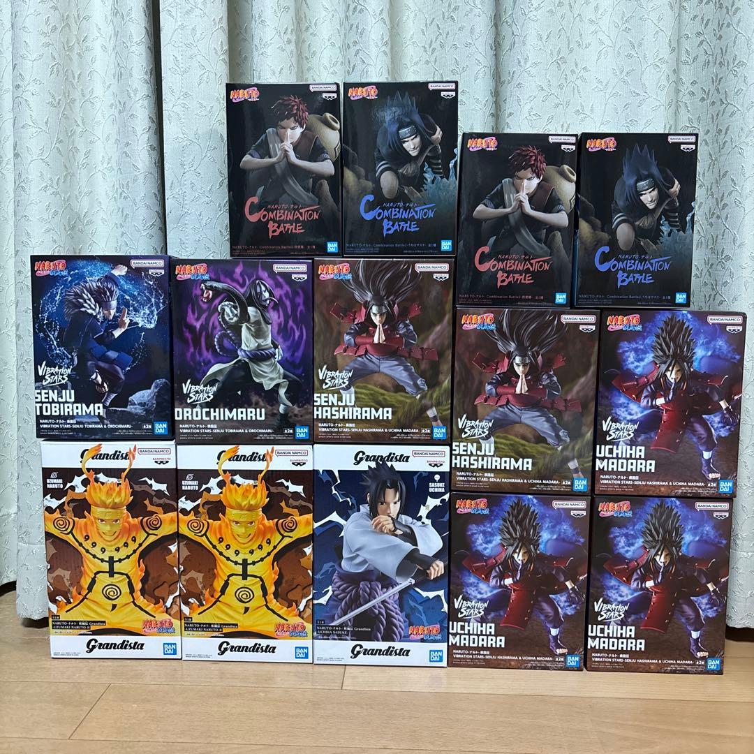NARUTO プライズフィギュア　14個まとめ売り