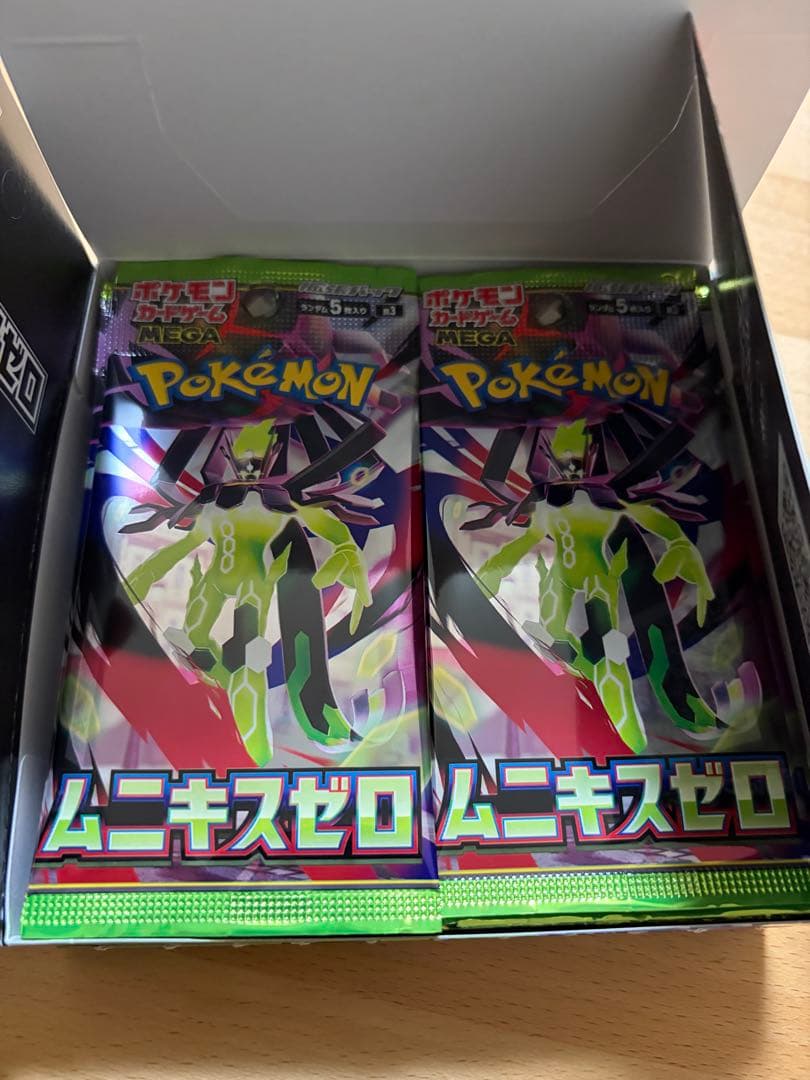 ポケモンカード Megaドリームex & ムニキスゼロ シュリンクペリペリなし