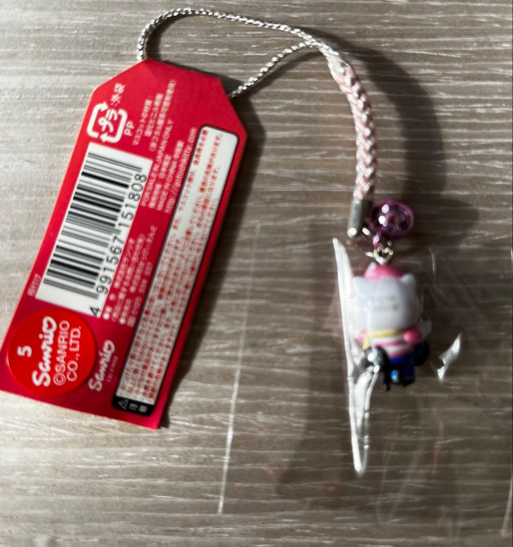 激レア◎神戸限定◎北野坂キティ◎根付けストラップ