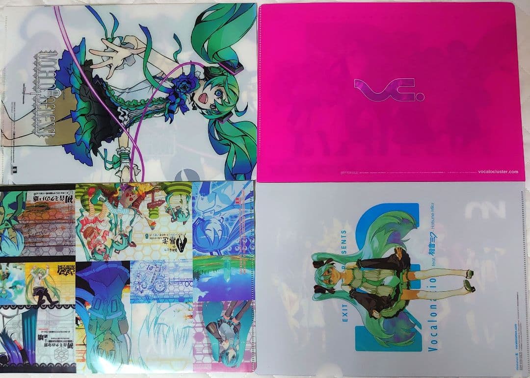 初音ミク EXIT TUNES PRESENTS 特典クリアファイル セット