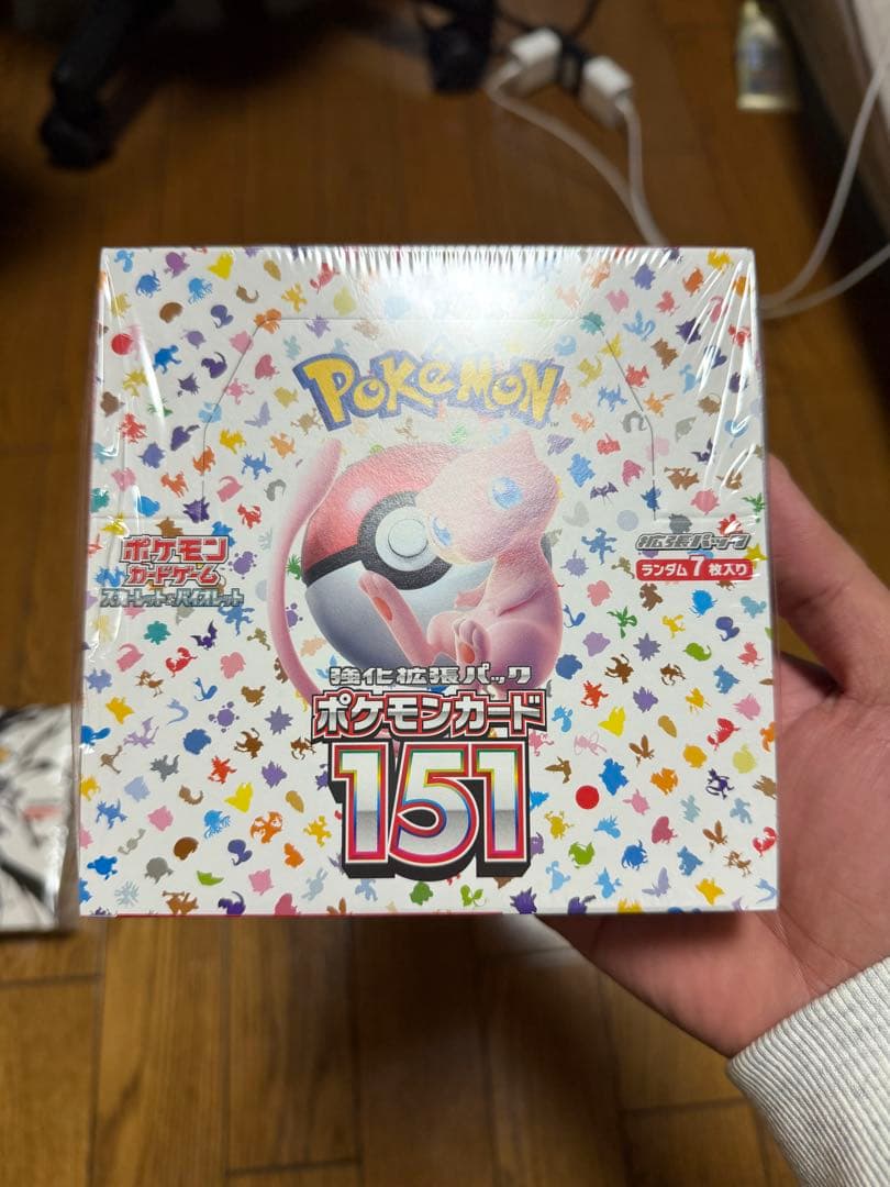 ポケモンカード151 シュリンク付き未開封BOX