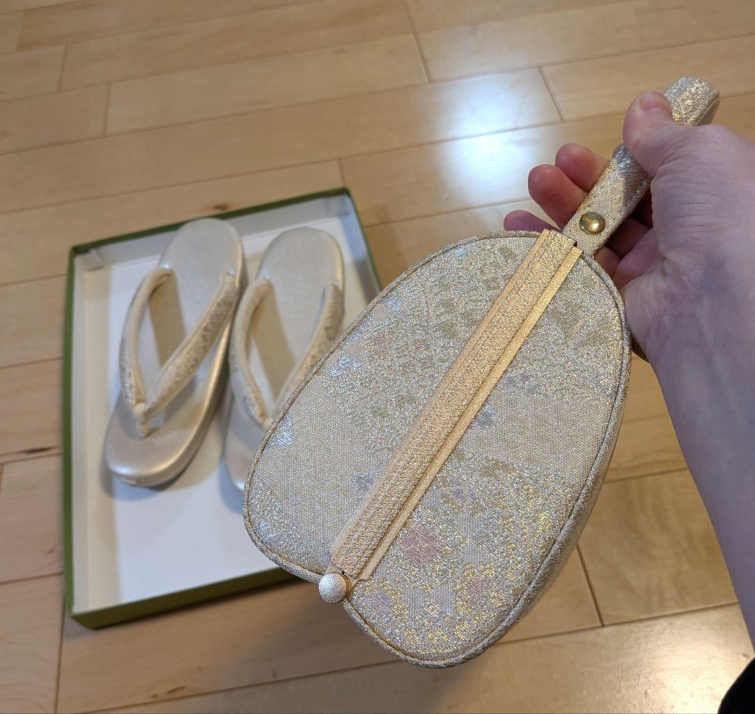 礼装　和装バッグ草履セット　入学式　卒業式　七五三　和装バッグと草履セット