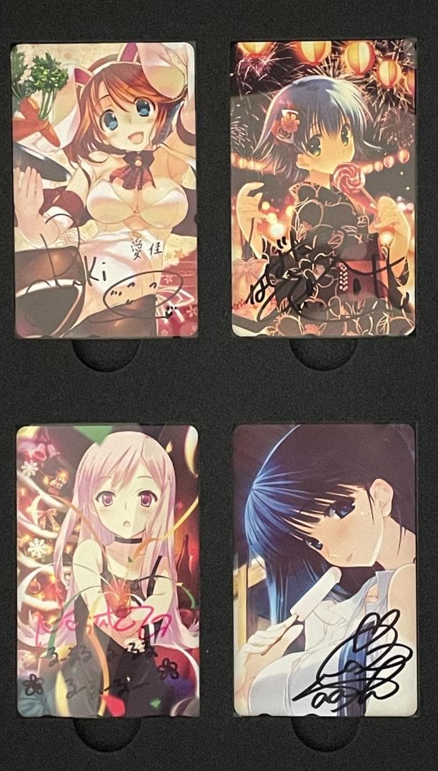 C87 コミケ ToHeart2 10周年記念 声優直筆サイン入り カードセット