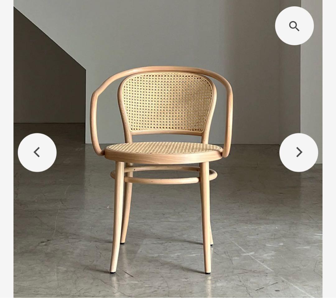 THONET No.33Arm Chair Naturalラタンチェア