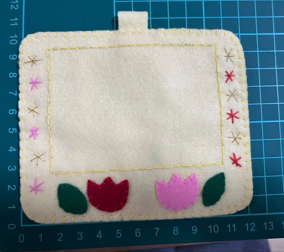 まーこページ　フェルト名札　ネームタグ　教育実習　看護実習