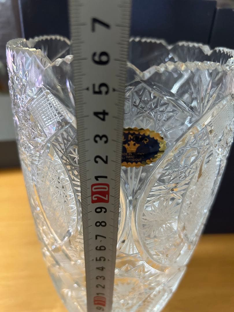 IZMIR フルハンドメイドクリスタル花瓶