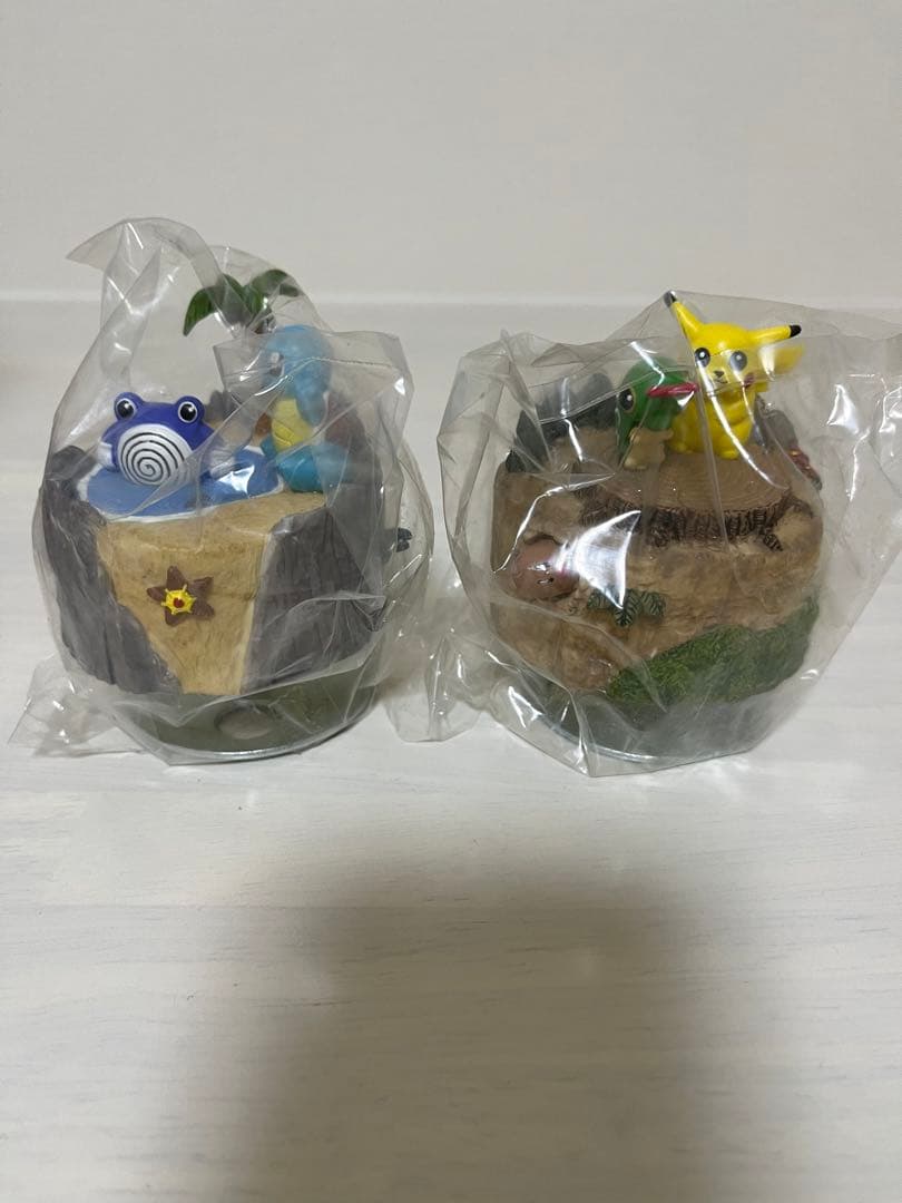 ポケモン レトロ ジオラマオルゴール 2種　新品未開封