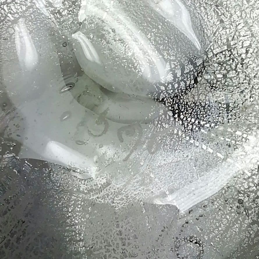 Ｓ７１４　茶入　『銀彩硝子　茶入』『伊藤直仁』　共箱　茶道具