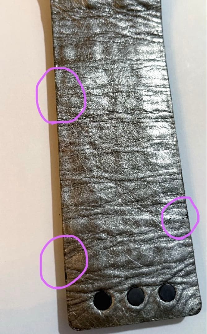 アクセサリー LGB STUDS BRACELET CHAMPAGNE SILVER